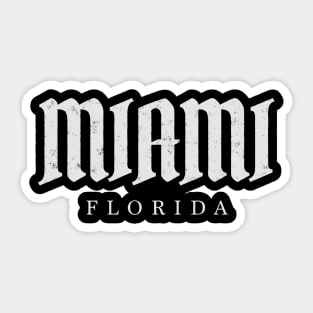 Miami, Florida Sticker